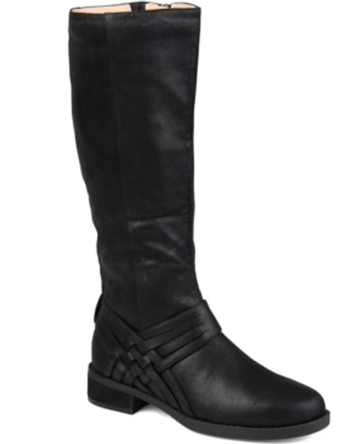 Shop Journee Collection Women's Extra Wide Calf Meg Boot Women's Shoes In Black