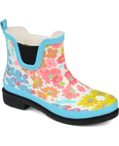 Shop Journee Collection Women's Tekoa Rain Boot In Blue