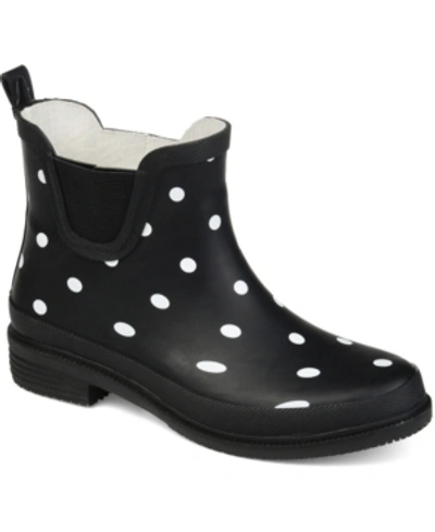 Journee Collection Women's Tekoa Rain Boot In Dot