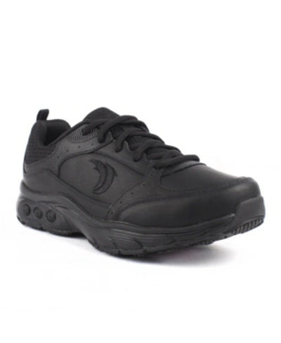 Shop Therafit Women's Renee Slip-resistant Walking Sneaker Women's Shoes In Black