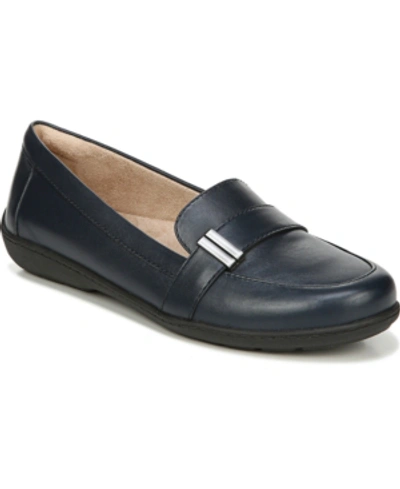 Shop Soul Naturalizer Kentley Slip-ons In Navy Leather