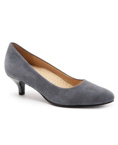 Shop Trotters Kiera Pump Women's Shoes In Dark Gray