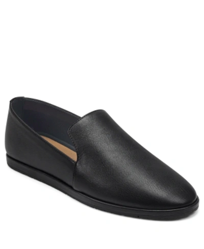 Shop Aerosoles Hempstead Casual Loafers Women's Shoes In Black Leather