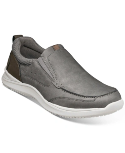 Shop Nunn Bush Men's Conway Loafers In Grey