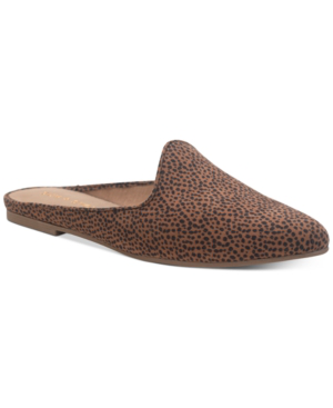 macys womens mules