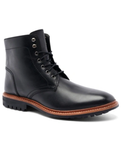 Shop Anthony Veer Men's Lincoln Rugged 6" Lace-up Boots In Black
