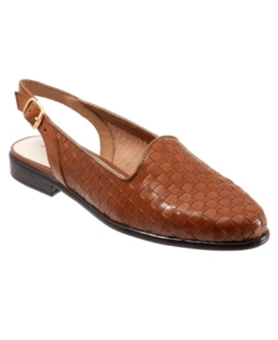 Shop Trotters Lena Slingback Sandal Women's Shoes In Brown