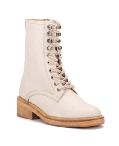 Shop Vintage Foundry Co Women's Delia Boot Women's Shoes In Off- White
