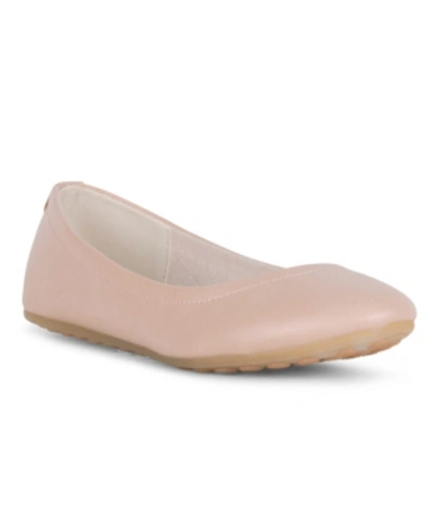 Shop Danskin Poise Slip On Ballet Flat In Blush