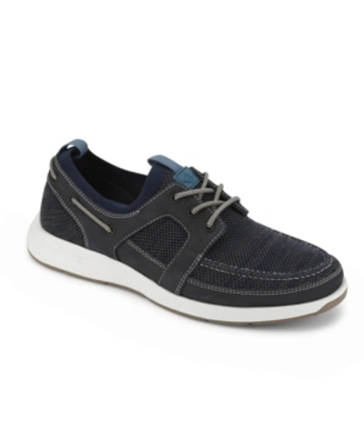 Shop Dockers Men's Vaughan Smart Series Oxford Men's Shoes In Navy/grey