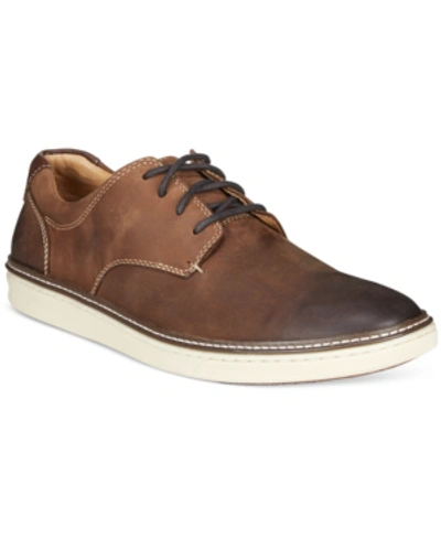 Shop Johnston & Murphy Men's Mcguffey Plain Toe Shoes In Brown
