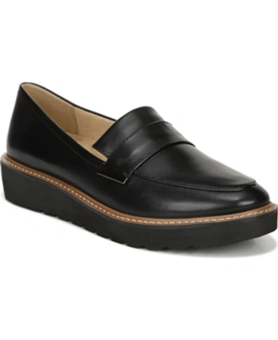 Shop Naturalizer Adiline Slip-ons Women's Shoes In Black Leather