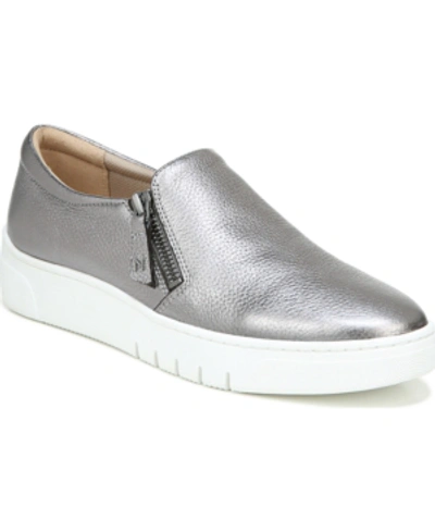 Shop Naturalizer Hawthorn Sneakers Women's Shoes In Pewter Leather