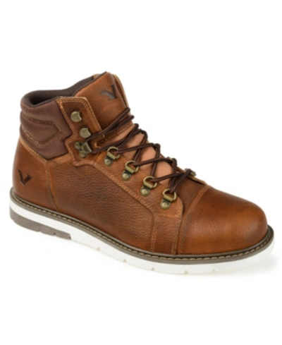 Shop Territory Men's Atlas Cap Toe Ankle Boot In Brown