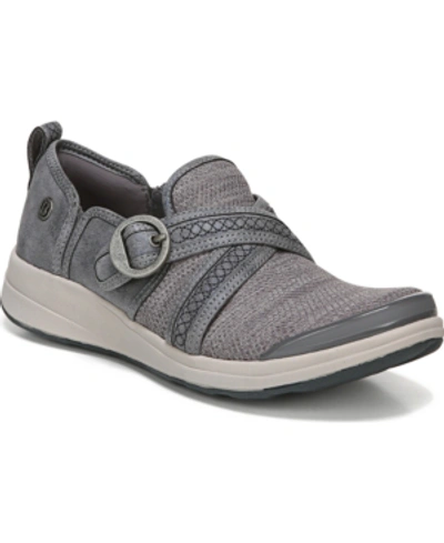 Shop Bzees Indigo Washable Slip-ons Women's Shoes In Grey