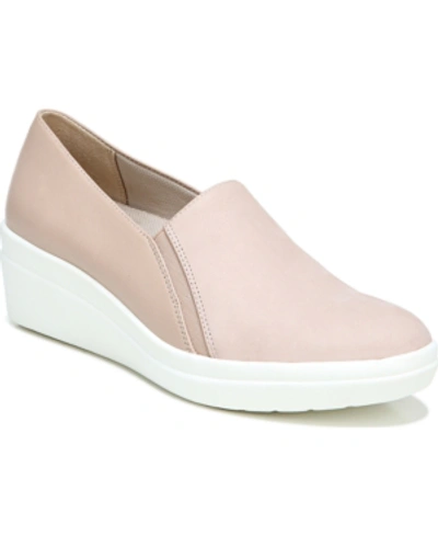 Shop Naturalizer Snowy Slip-ons Women's Shoes In Mauve Leather