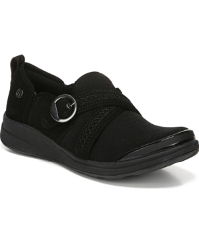 Shop Bzees Indigo Washable Slip-ons Women's Shoes In Black
