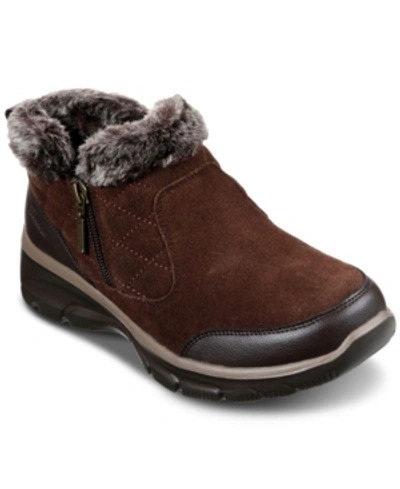 Shop Skechers Women's Relaxed Fit: Easy Going In Chocolate