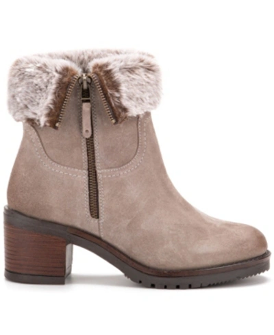 Shop Vintage Foundry Co Women's Jeanette Bootie Women's Shoes In Taupe