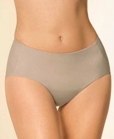 Shop Leonisa Simply Seamless Mid-rise Sculpting Brief In Light Beige