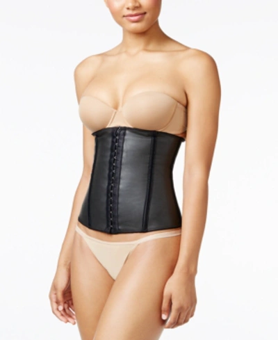 Shop Leonisa Women's Extra-firm Compression, Latex Waist Trainer In Black