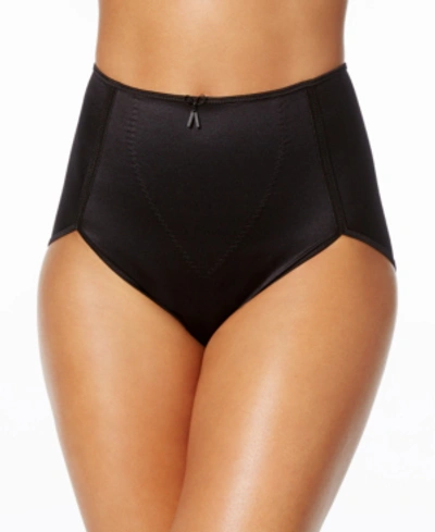 Shop Leonisa Women's Firm Tummy-control High-waist Panty 0243 In Black