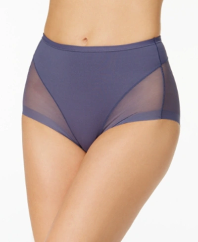 Shop Leonisa Women's Truly Undetectable Comfy Shaper Panty In Navy