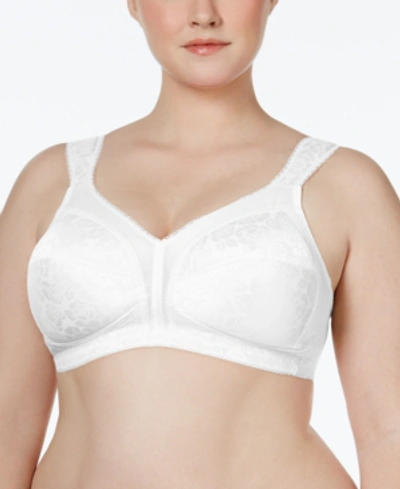 Shop Playtex 18 Hour Ultimate Shoulder Comfort Wireless Bra 4693 In White