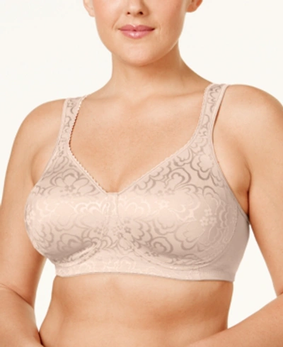 Shop Playtex 18 Hour Ultimate Lift And Support Wireless Bra 4745 In Mother Of Pearl