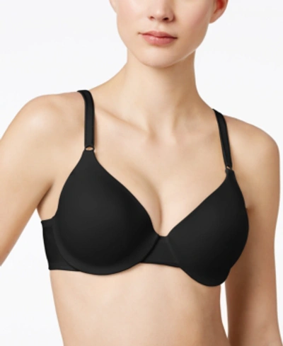 Shop Warner's Warners This Is Not A Bra Cushioned Underwire Lightly Lined T-shirt Bra 1593 In Black