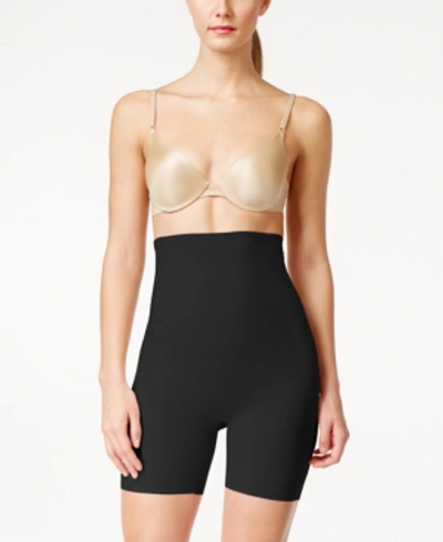 Shop Maidenform Women's Light Control High-waist Thigh Slimmer Dm2561 In Black
