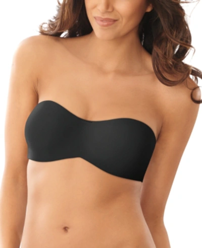 Shop Lilyette By Bali Strapless Minimizer Underwire Bra 939 In Black