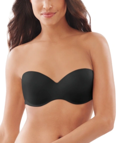 Shop Lilyette By Bali Strapless Defining Moments Shaping Underwire Bra 929 In Black