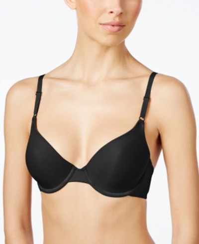 Maidenform One Fab Fit T-shirt Shaping Underwire Bra 7959 In Black