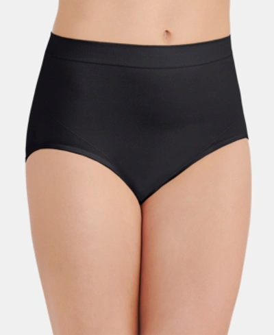 Shop Vanity Fair Seamless Smoothing Comfort Brief Underwear 13264, Also Available In Extended Sizes In Midnight Black
