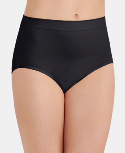 Vanity Fair Seamless Smoothing Comfort Brief Underwear 13264, Also Available In Extended Sizes In Midnight Black