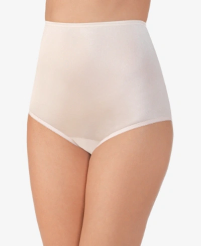Vanity Fair Perfectly Yours Ravissant Nylon Full Brief Underwear 15712, Extended Sizes In Fawn (nude 5)