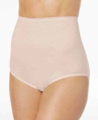Vanity Fair Perfectly Yours Cotton Classic Brief Underwear 15318 In Fawn (nude 4)