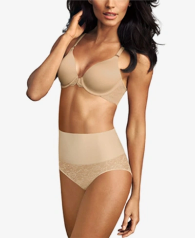 Maidenform DM0051 Shapewear Tame Your Tummy Brief LARGE Nude