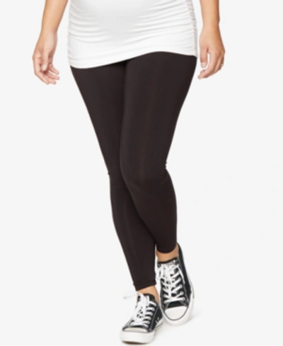 Shop A Pea In The Pod Luxe Ultra Soft Maternity Leggings In Black