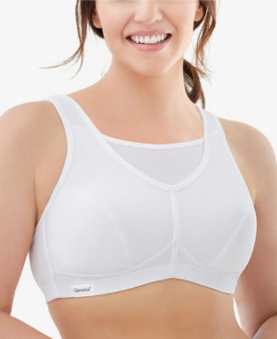 Shop Glamorise Women's Plus Size Sport No-bounce Camisole Bra In White