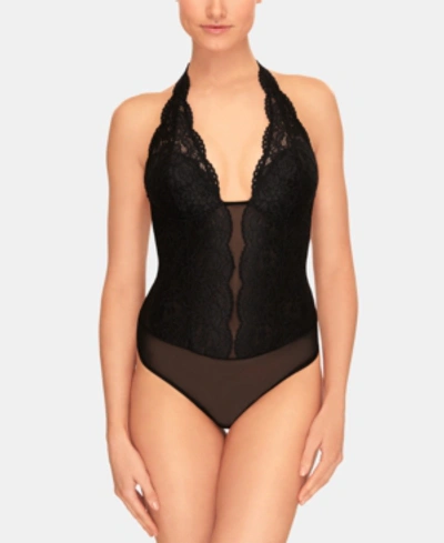 B.tempt'd 'by Wacoal Women's Ciao Bella Lingerie Halter Bodysuit 936144 In Night
