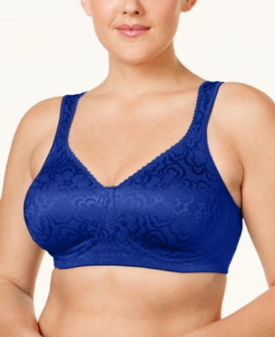 Shop Playtex 18 Hour Ultimate Lift And Support Wireless Bra 4745 In Blue Velvet