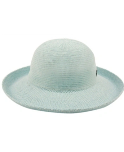Shop Epoch Hats Company Angela & William Wide Brim Sun Bucket Hat With Roll Up Edge In Mint