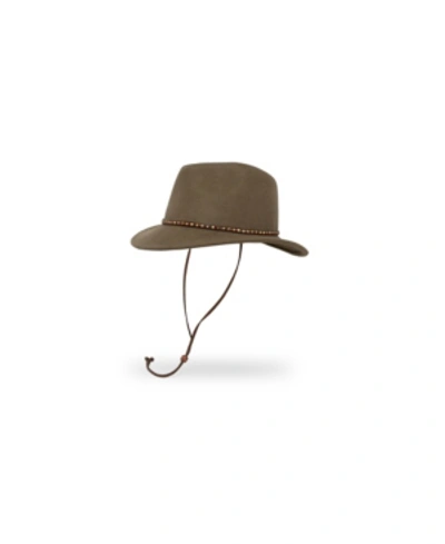 Shop Sunday Afternoons Wool Felt Fedora In Brown