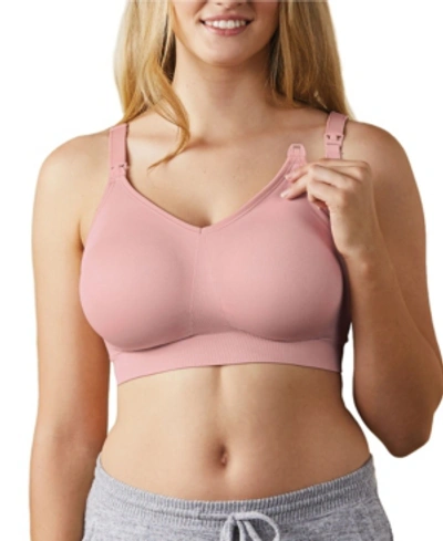 Shop Bravado Designs Body Silk Seamless Full Cup Nursing Bra In Pink