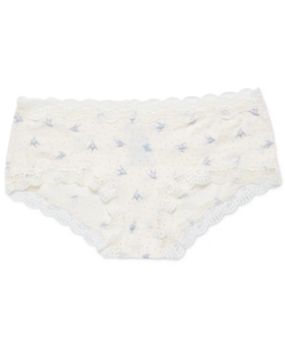 Shop A Pea In The Pod Lace Girl Short Maternity Panties In Bird Print