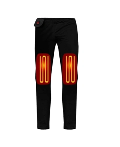 Shop Actionheat Women's 5v Battery Heated Base Layer Pants In Black