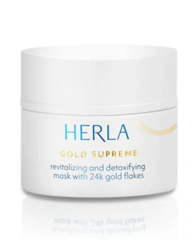 Shop Herla Gold Supreme Revitalizing And Detoxifying Mask With 24k Gold