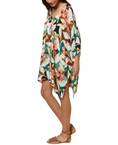 Shop O'neill Juniors' Calla Printed Cover-up Dress, Created For Macy's Women's Swimsuit